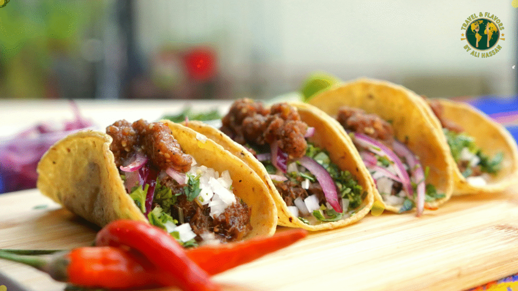 Korean-style tacos, perfectly blending tradition and creativity