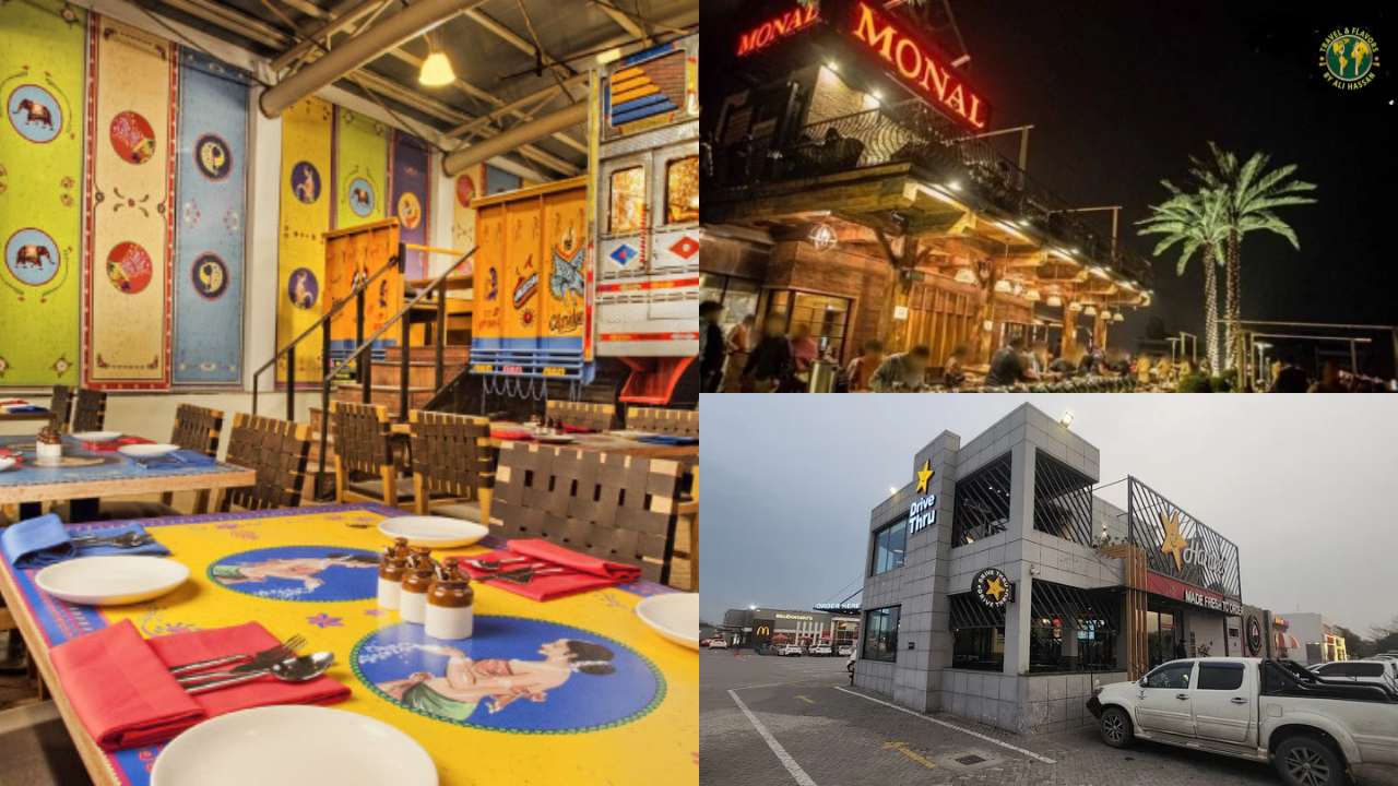 Best dhabas on Lahore Islamabad motorway M2 with Salt Range view