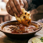 Best nihari in Lahore served with nalli ginger and green chillies