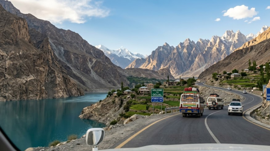 The full road distance from Islamabad to Khunjerab Pass