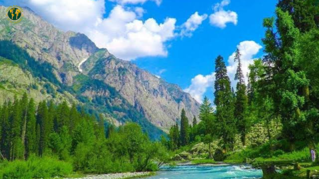 Kumrat Valley Pakistan Panjkora River deodar forest and snow peaks