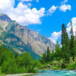 Kumrat Valley Pakistan Panjkora River deodar forest and snow peaks